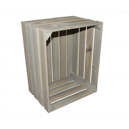 Trækasse 4iQ Group 50x40x30 cm grå 1 stk.