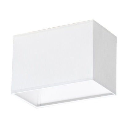 Trævæglampe SPOT Light 1xE27 Max. 25W i FSC-certificeret bøgetræ med valnøddefinish og grå lampeskærm, 1 stk.