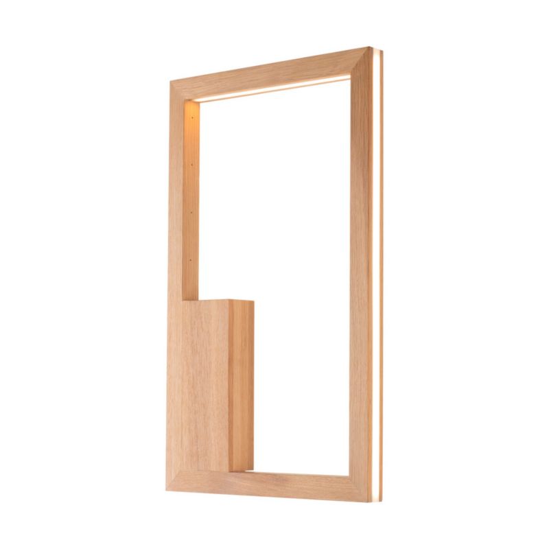 Trævæglampe SPOT Light 1xLED 24V 28W Olieret Eg FSC, Touch-dæmper, Polsk Producent, 1 stk.