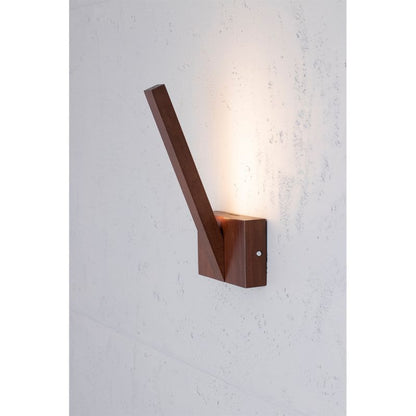 Trævæglampe SPOT Light 1xLED 3W Bøgetræ med valnøddefinish FSC, Polsk producent, 1 stk.