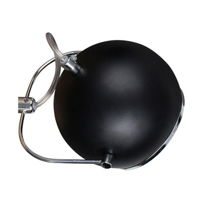 Træ-væglampe SPOT Light Ball 1xGU10 LED 5W Bøgtræ med valnøddefinish FSC og sorte accenter, polsk producent, 1 stk.