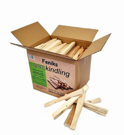 Optændingstræ 25 cm 20 Liter i Karton