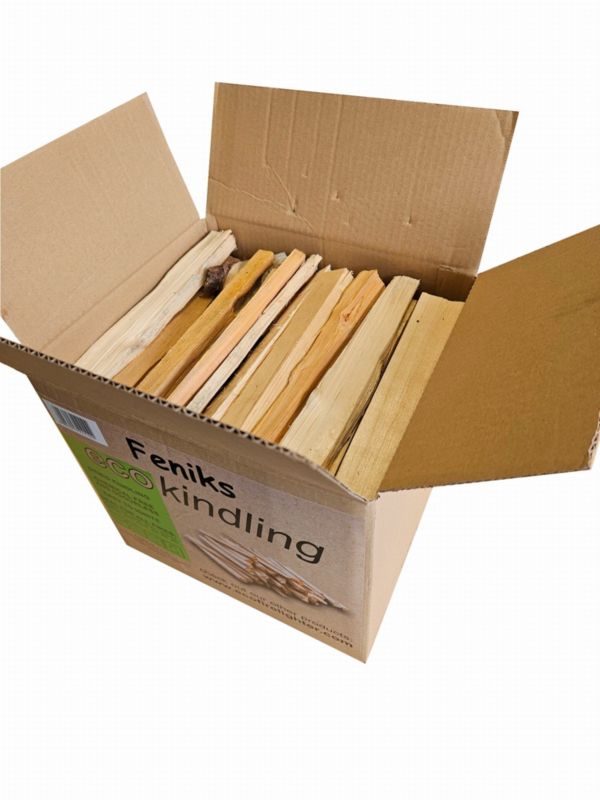 Optændingstræ 25 cm 20 Liter i Karton