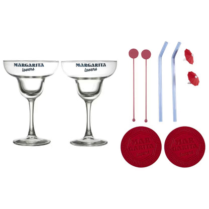 Drinksæt Gin & Tonic 220 ml Lyserød Glas