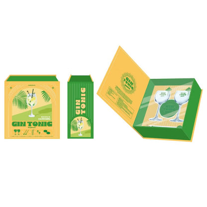 Drinksæt Gin & Tonic 300 ml Grøn Glas