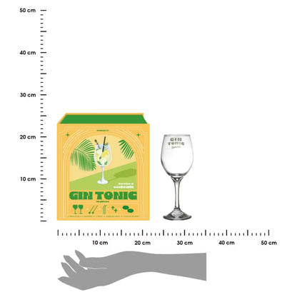 Drinksæt Gin & Tonic 300 ml Grøn Glas