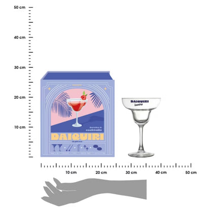 Drinksæt Gin & Tonic Glas Flerfarvet