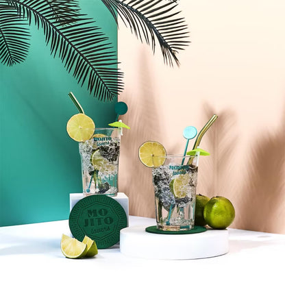 Drinksæt Mojito 280 ml Grøn Glas