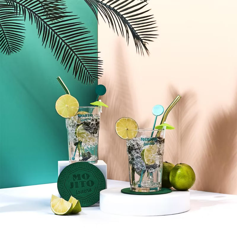 Drinksæt Mojito 280 ml Grøn Glas