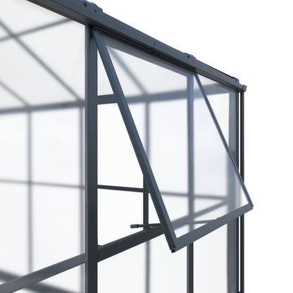 Drivhus 12 m² Polycarbonat og Aluminium