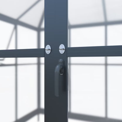 Drivhus 12 m² Polycarbonat og Aluminium