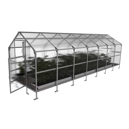 Drivhus 2,35x7 m Polycarbonat 4 mm 16,45 m²