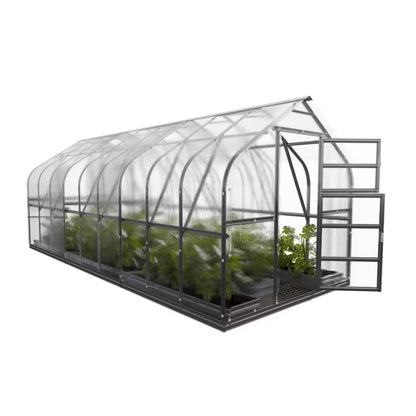 Drivhus 2,5x6 m 15 m² Polycarbonat 6 mm