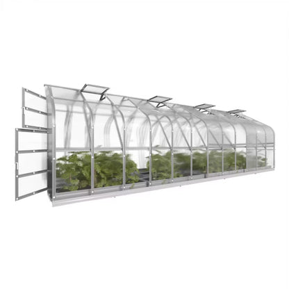 Drivhus 2,5x8 m 20 m² 6 mm Polycarbonat