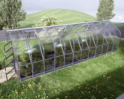 Drivhus 2,5x8 m 20 m² 4 mm Polycarbonat
