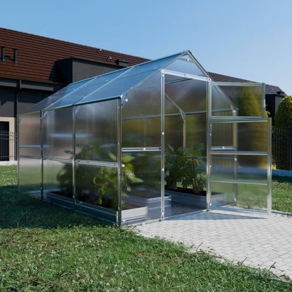 Drivhus 2,35x3 m Polycarbonat 6 mm 7,05 m²