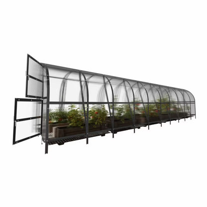 Drivhus 3x10 m 4 mm Polycarbonat 30 m²