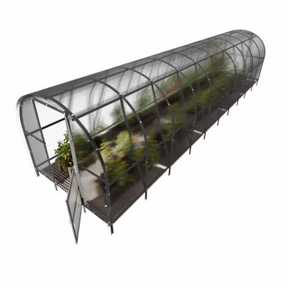 Drivhus 3x10 m 4 mm Polycarbonat 30 m²