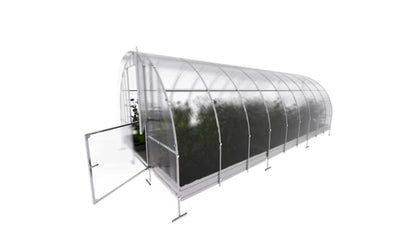 Drivhus 3x6 m 6 mm Polycarbonat 18 m²