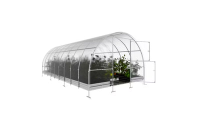 Drivhus 3x6 m 6 mm Polycarbonat 18 m²