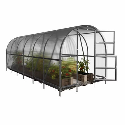Drivhus 3x6 m Polycarbonat 6 mm 18 m²