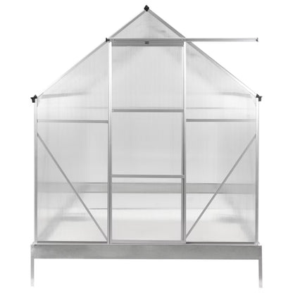 Drivhus Apulia 190x315 cm Sølv