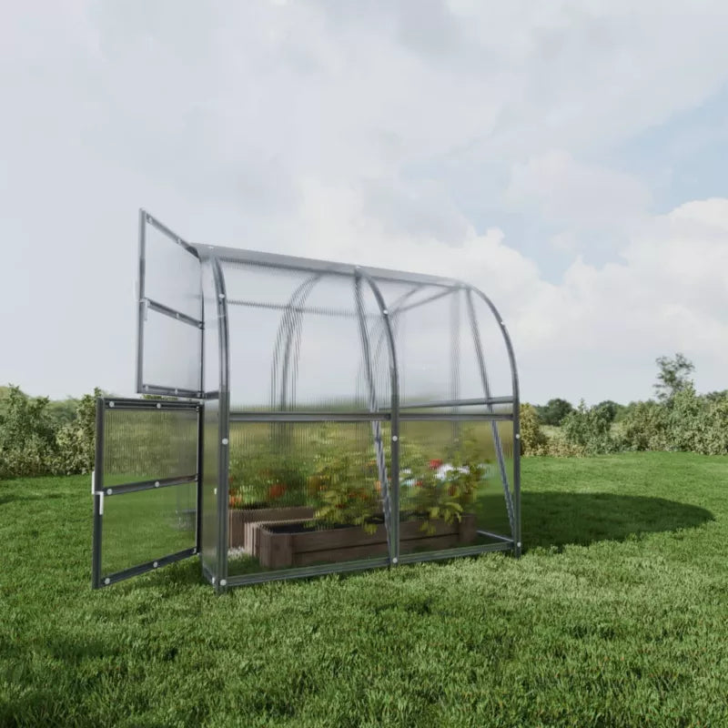 Drivhus Baltic LT 3x2 m 4 mm Polycarbonat 6 m²