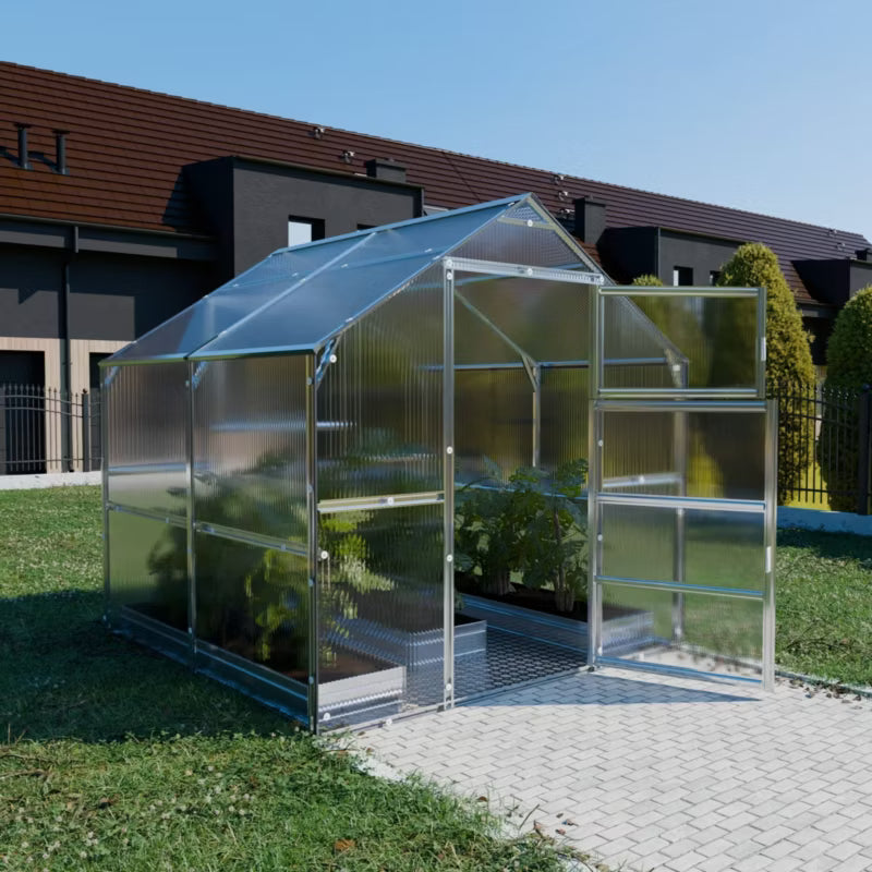 Drivhus Bernard 2,35x2 m 6 mm Polycarbonat 4,7 m²