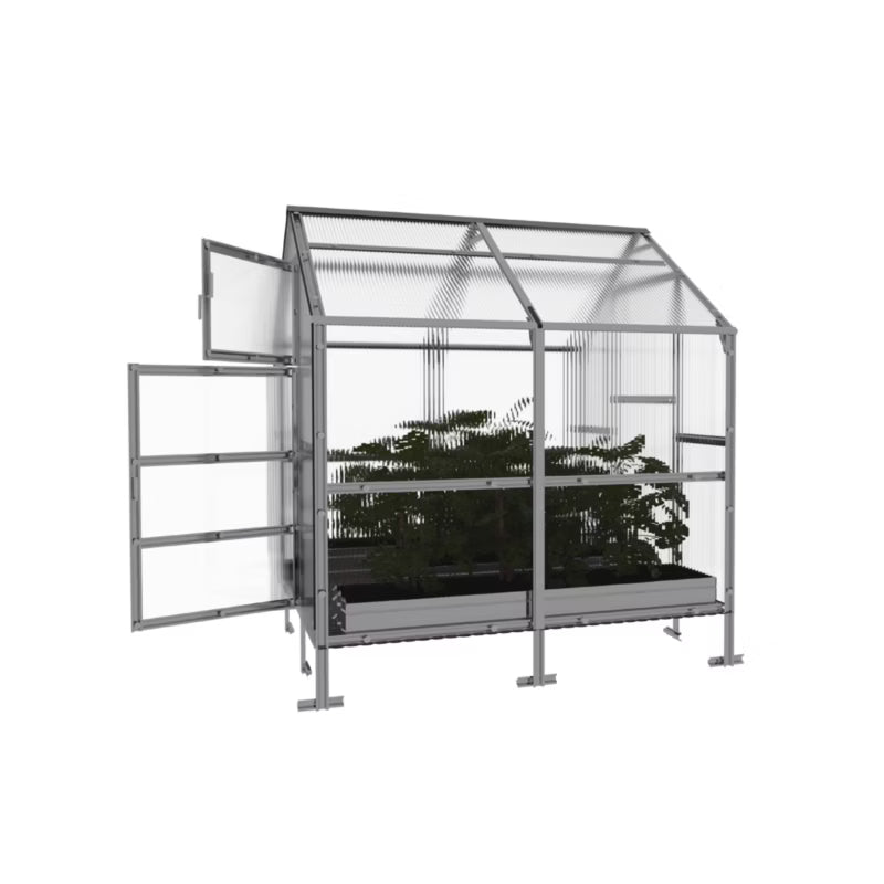 Drivhus Bernard 2,35x2 m 6 mm Polycarbonat 4,7 m²