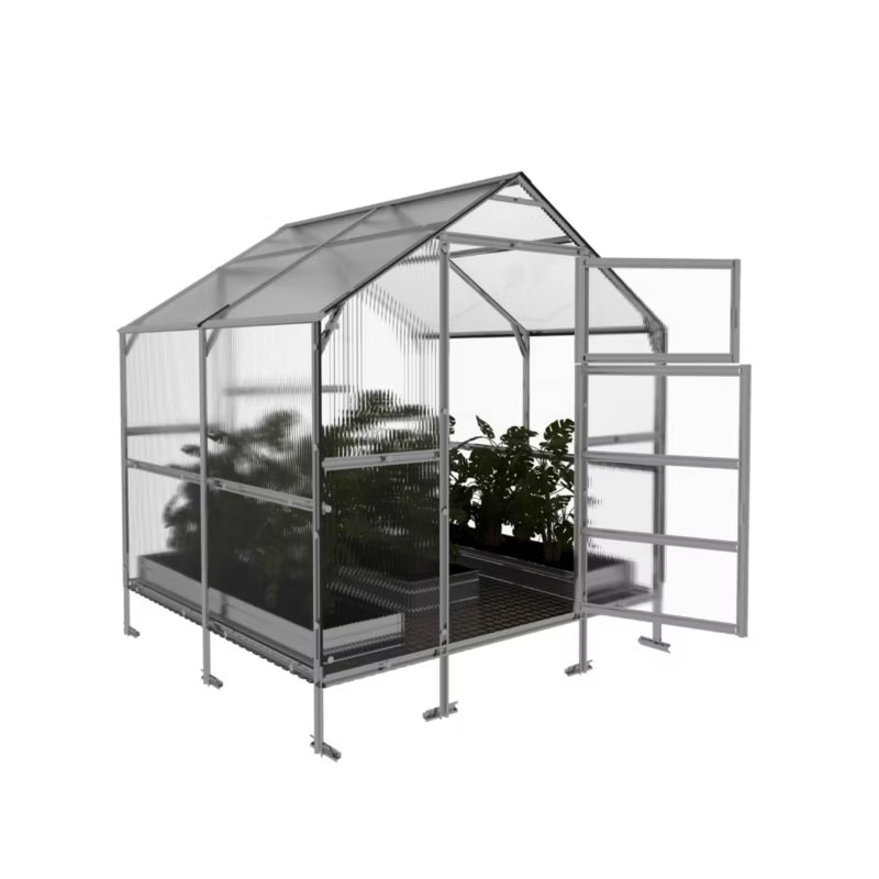 Drivhus Bernard 2,35x2 m 6 mm Polycarbonat 4,7 m²