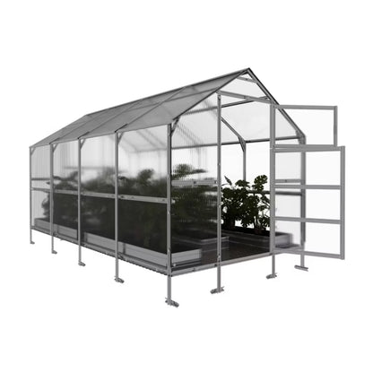 Drivhus Bernard 2,35x4 m 4 mm Polycarbonat