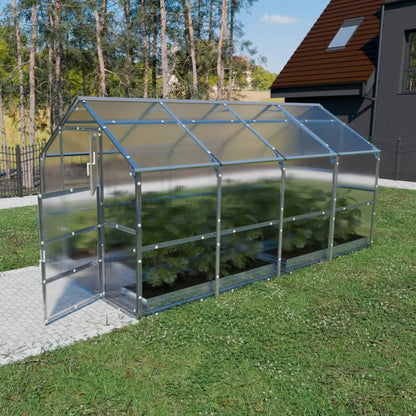 Drivhus Bernard 2,35x4 m Polycarbonat 6 mm 9,4 m²
