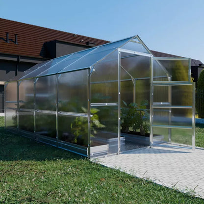 Drivhus Bernard 2,35x4 m Polycarbonat 6 mm 9,4 m²