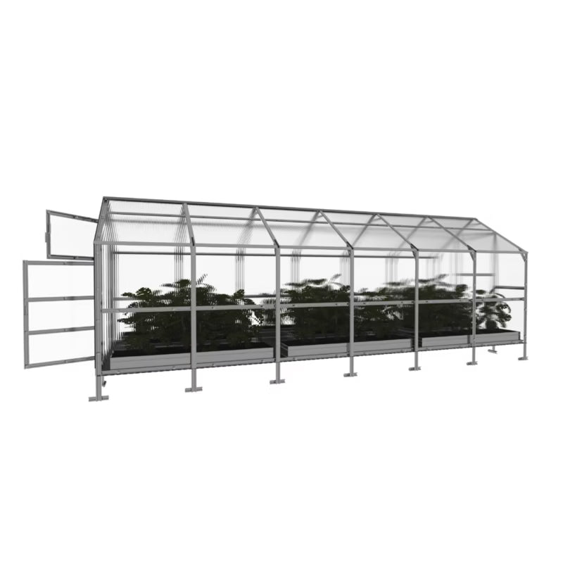 Drivhus Bernard 2,35x6 m Polycarbonat 14,1 m²