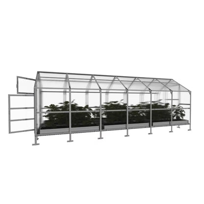 Drivhus Bernard 2,35x6 m Polycarbonat 14,1 m²