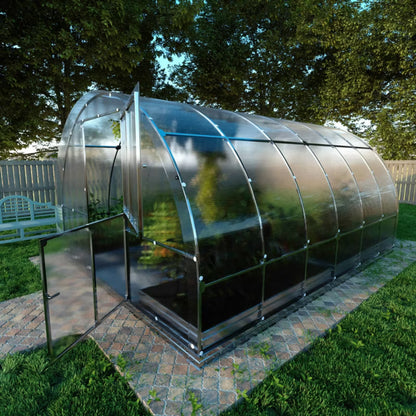 Drivhus Bue 3x4 m Polycarbonat 12 m²