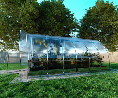 Drivhus Bue 3x4 m Polycarbonat 12 m²