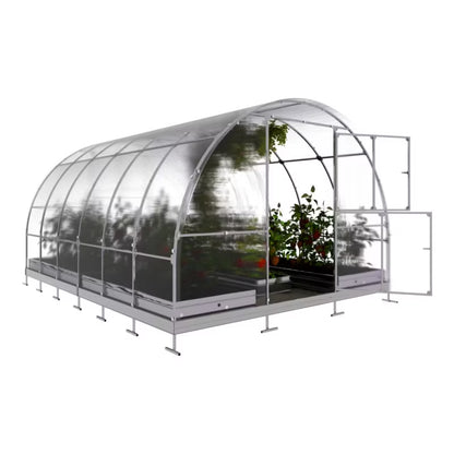 Drivhus Bue 3x4 m Polycarbonat 12 m²