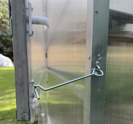 Drivhus Domek 250x1200 cm Transparent 5 mm