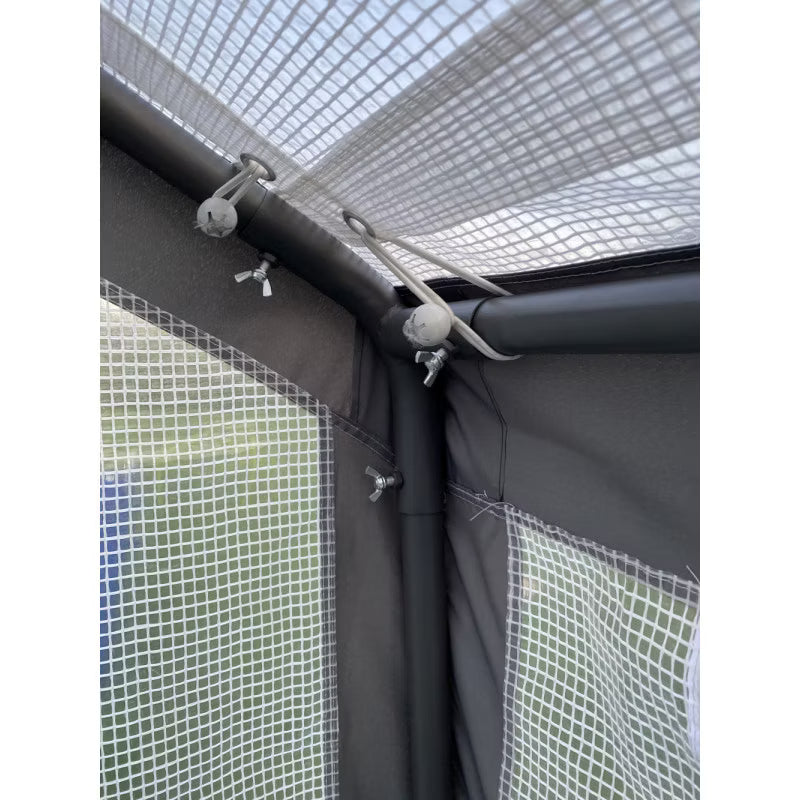 Drivhus Folietunnel 180x240 cm 4,32 m²