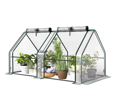 Drivhus Folietunnel 180x90x90 cm Transparent