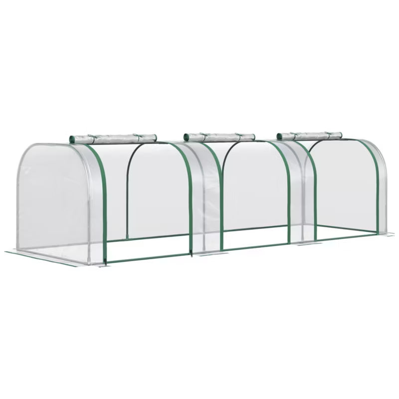 Drivhus Folietunnel 295x100x80 cm Transparent