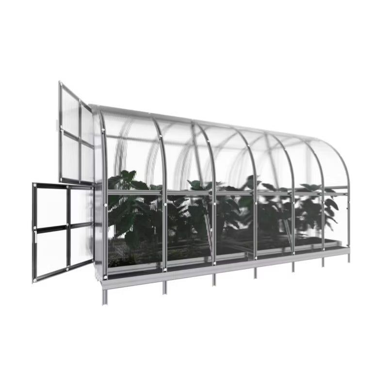 Drivhus KLASIKA ARCH 3x4 m 12 m² 4 mm