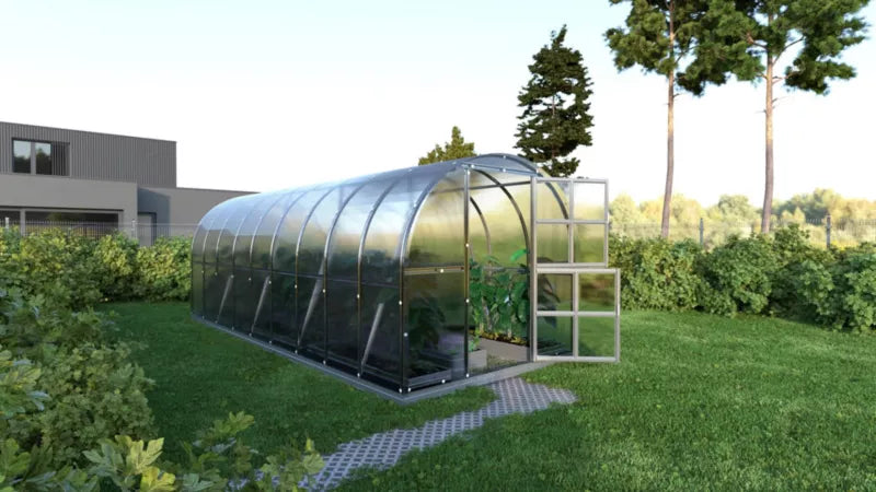 Drivhus KLASIKA ARCH 3x6 m Polycarbonat 6 mm 18 m²