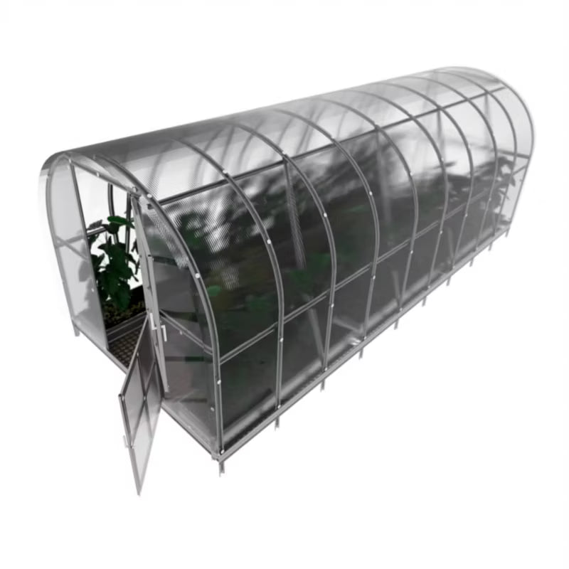 Drivhus KLASIKA ARCH 3x6 m Polycarbonat 6 mm 18 m²