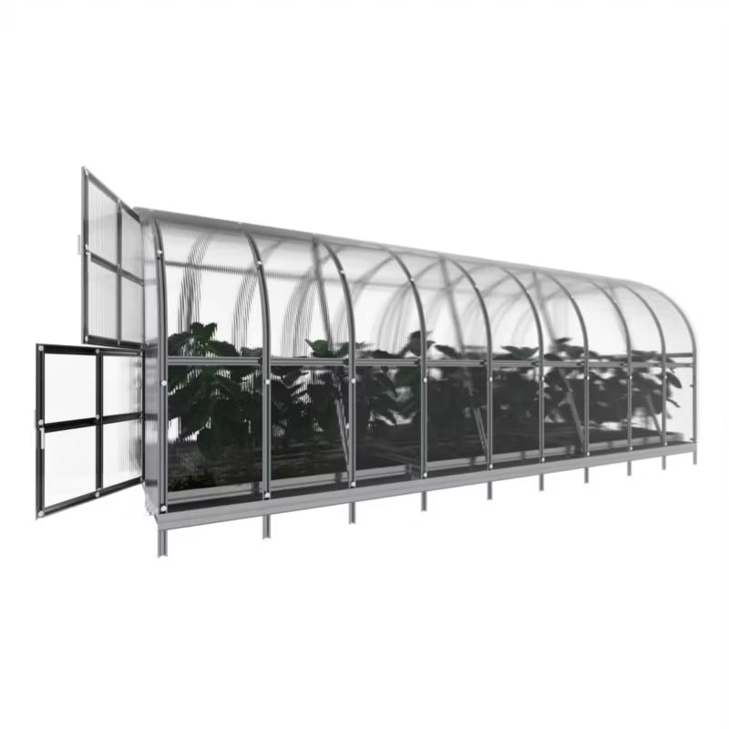 Drivhus KLASIKA ARCH 3x6 m Polycarbonat 6 mm 18 m²