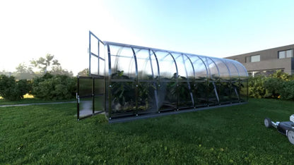 Drivhus KLASIKA ARCH 3x6 m Polycarbonat 6 mm 18 m²