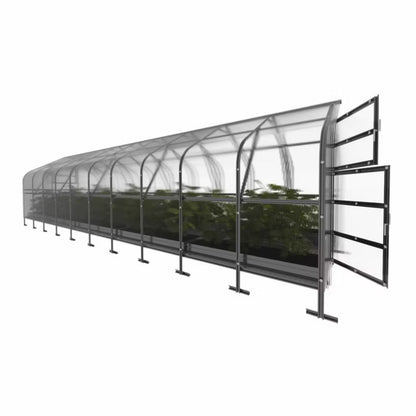 Drivhus Klasika Drop 2,5x10 m 4 mm Polycarbonat 25 m²