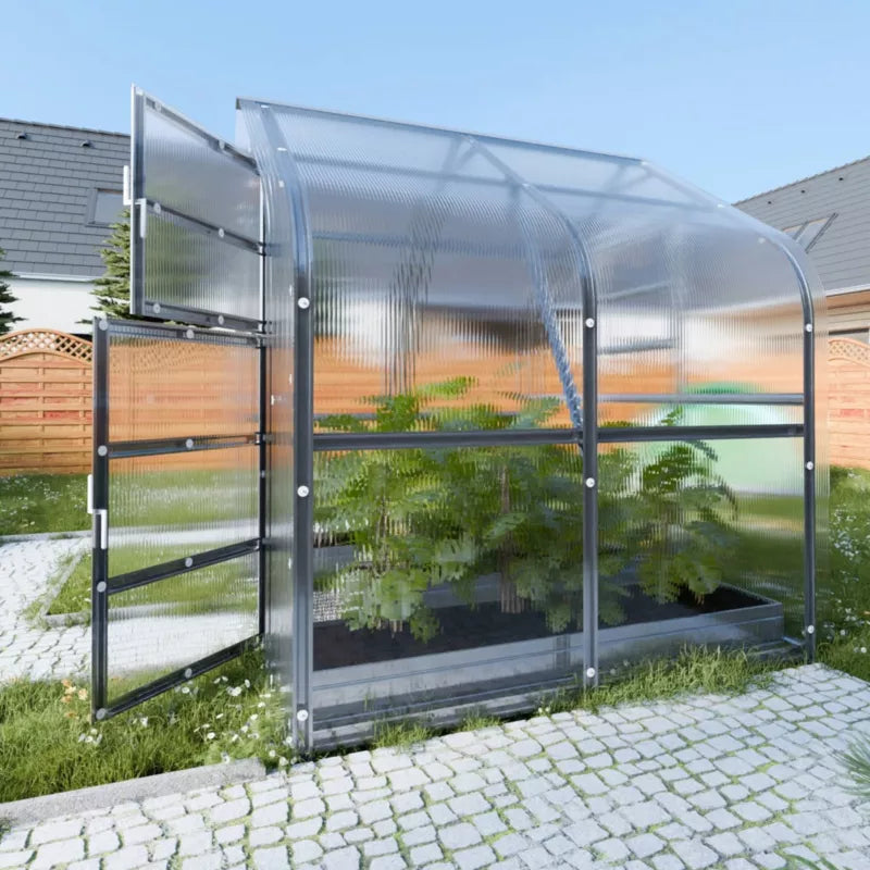 Drivhus KLASIKA Drop 2,5x2 m 4 mm Polycarbonat 5 m²
