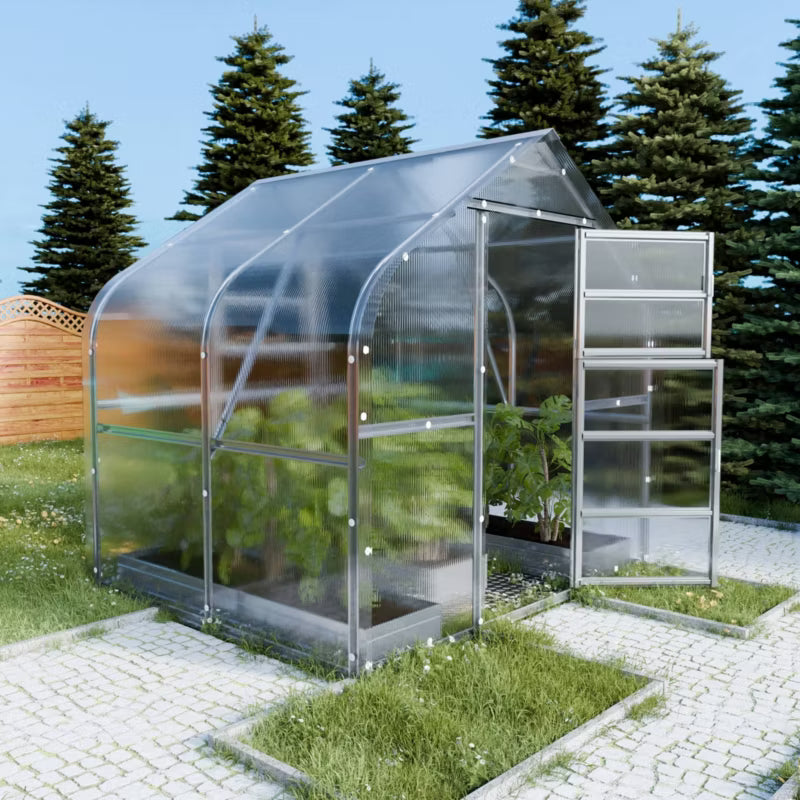 Drivhus KLASIKA Drop 2,5x2 m 4 mm Polycarbonat 5 m²